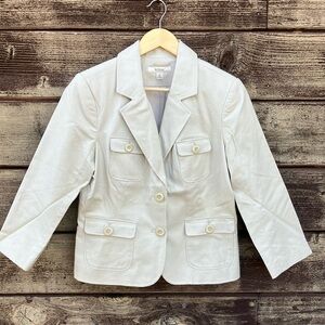Merona linen blend jacket